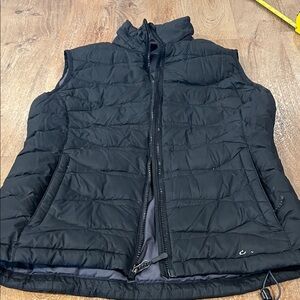 Eddie Bauer Black Puffer Vest